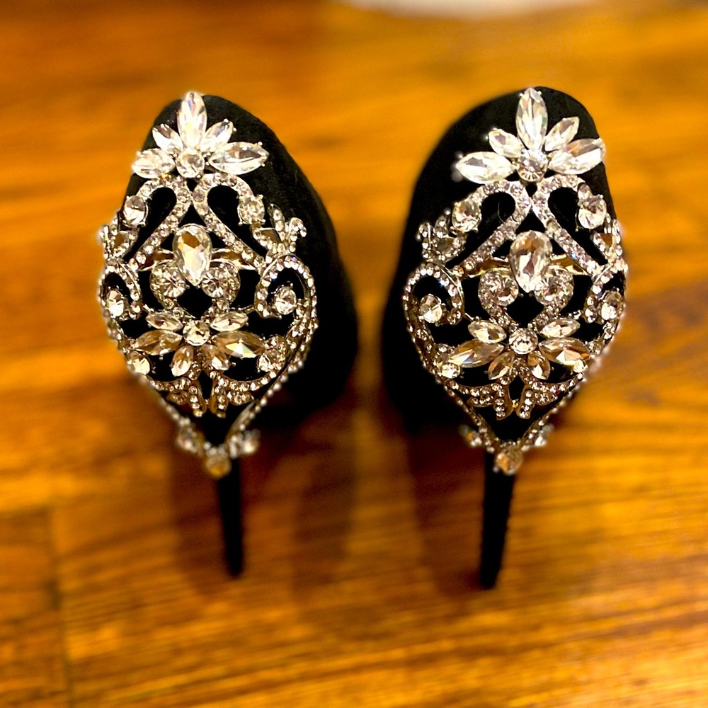 Crystal heels